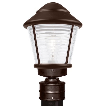 Besa Lighting Costaluz, 3100 Series Post, Bronze 1x75W Incandescent 310098-POST-FR